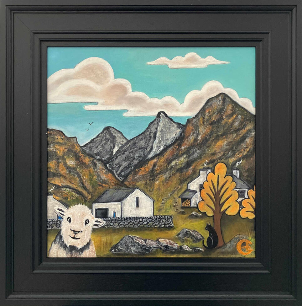 On The Hunt - 40x40cm - £325
